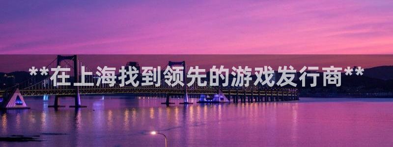 天辰娱乐代理注册平台登录系统官网：**在上海找到领先的游戏发行商**